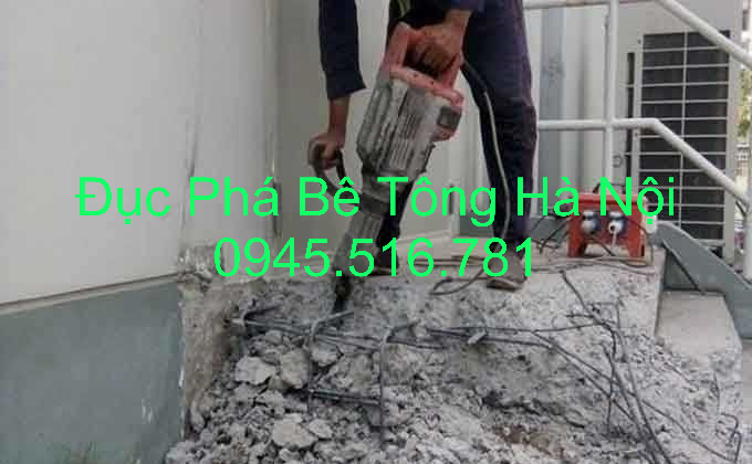 Dịch Vụ Đục Phá Bê Tông Hà Nội
