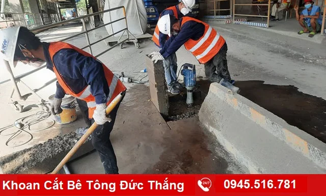 Khoan Cắt Bê Tông Phường Đức Thắng