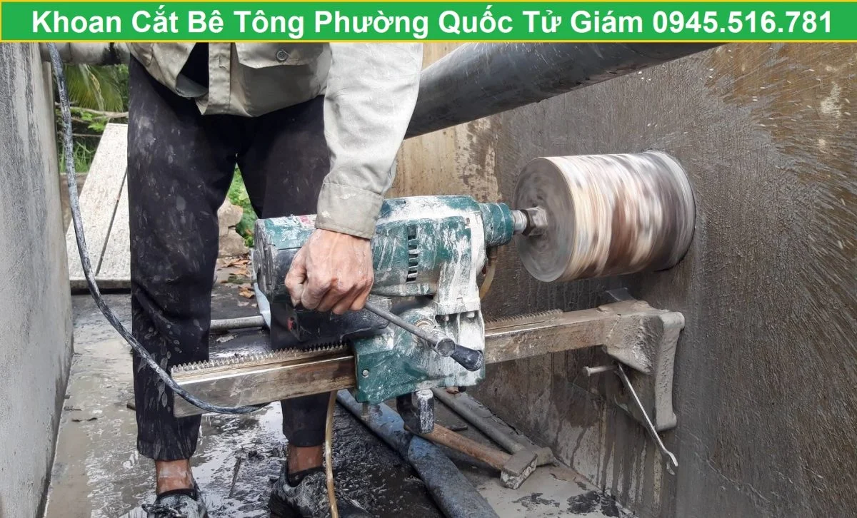 Khoan Cắt Bê Tông Phường Quốc Tử Giám