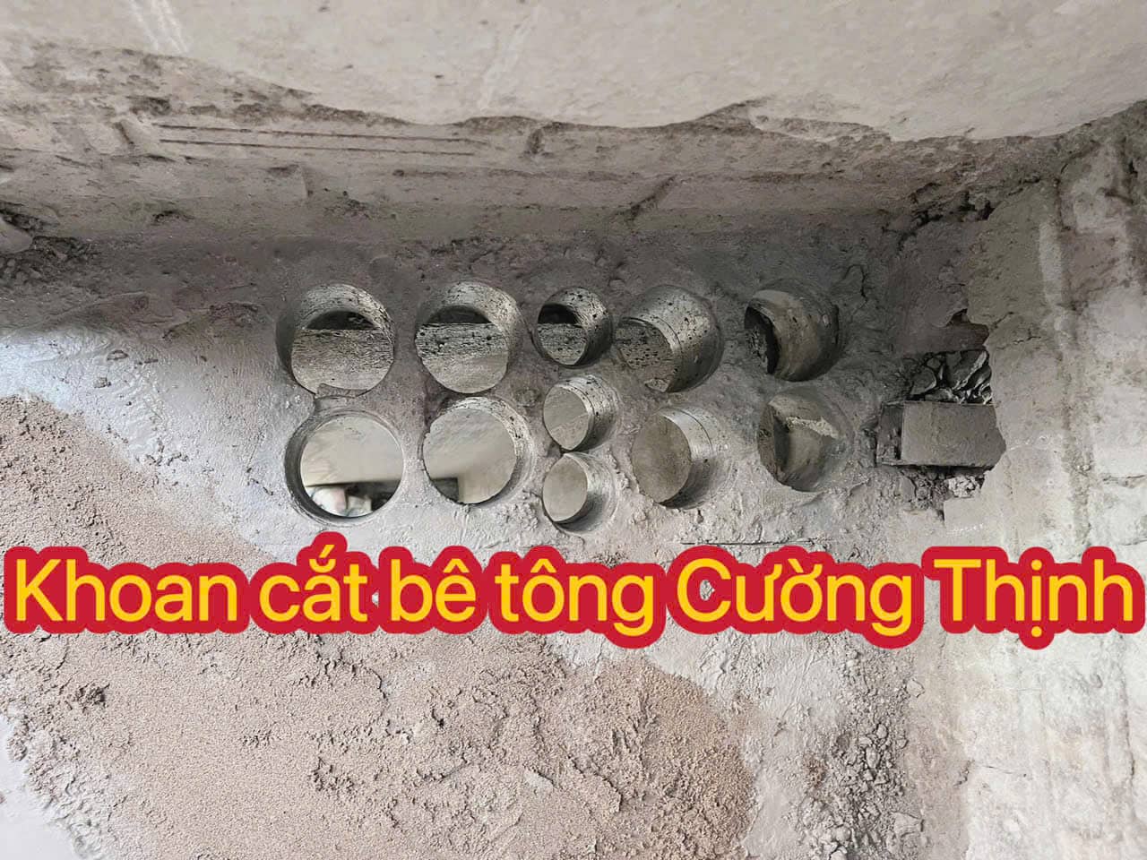 khoan rút lõi bê tông Thanh Xuân