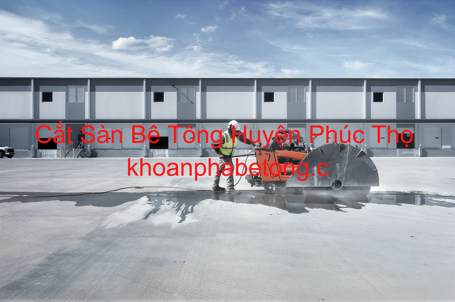 Cắt Sàn Bê Tông Phúc Thọ