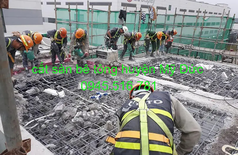 cắt sàn bê tông ở Mỹ Đức cắt sàn bê tông ở Mỹ Đức