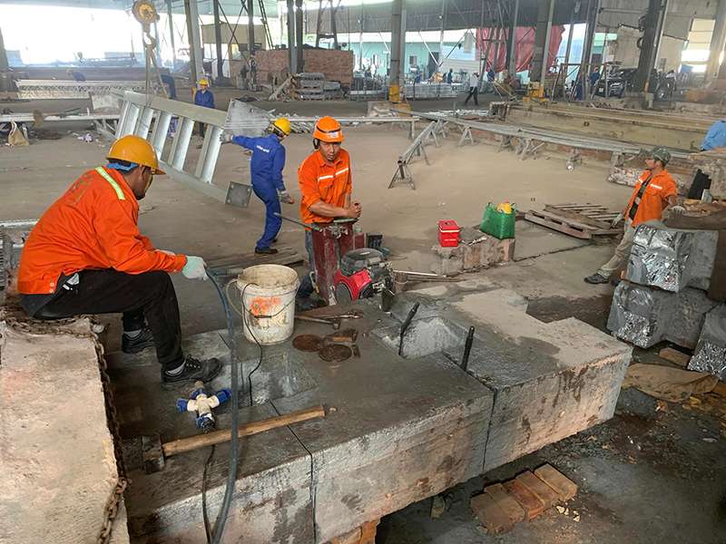 Cắt Bê Tông Dây Kim Cương Hà Nội Uy Tín