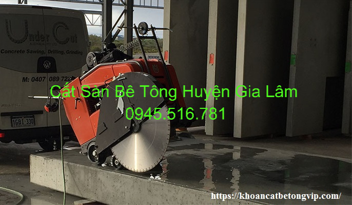 Cắt Sàn Bê Tông Huyện Gia Lâm
