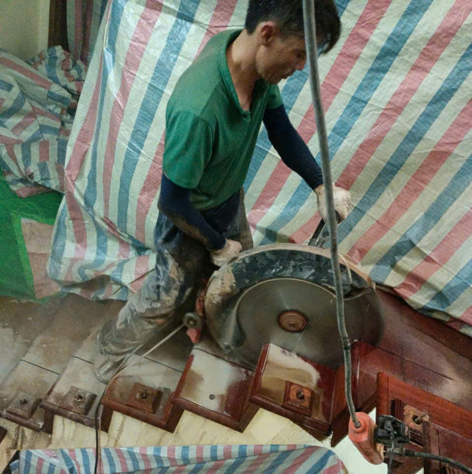 Cắt Bê Tông Làm Cầu Thang Máy ở Đống Đa Cắt Bê Tông Làm Cầu Thang Máy ở Đống Đa
