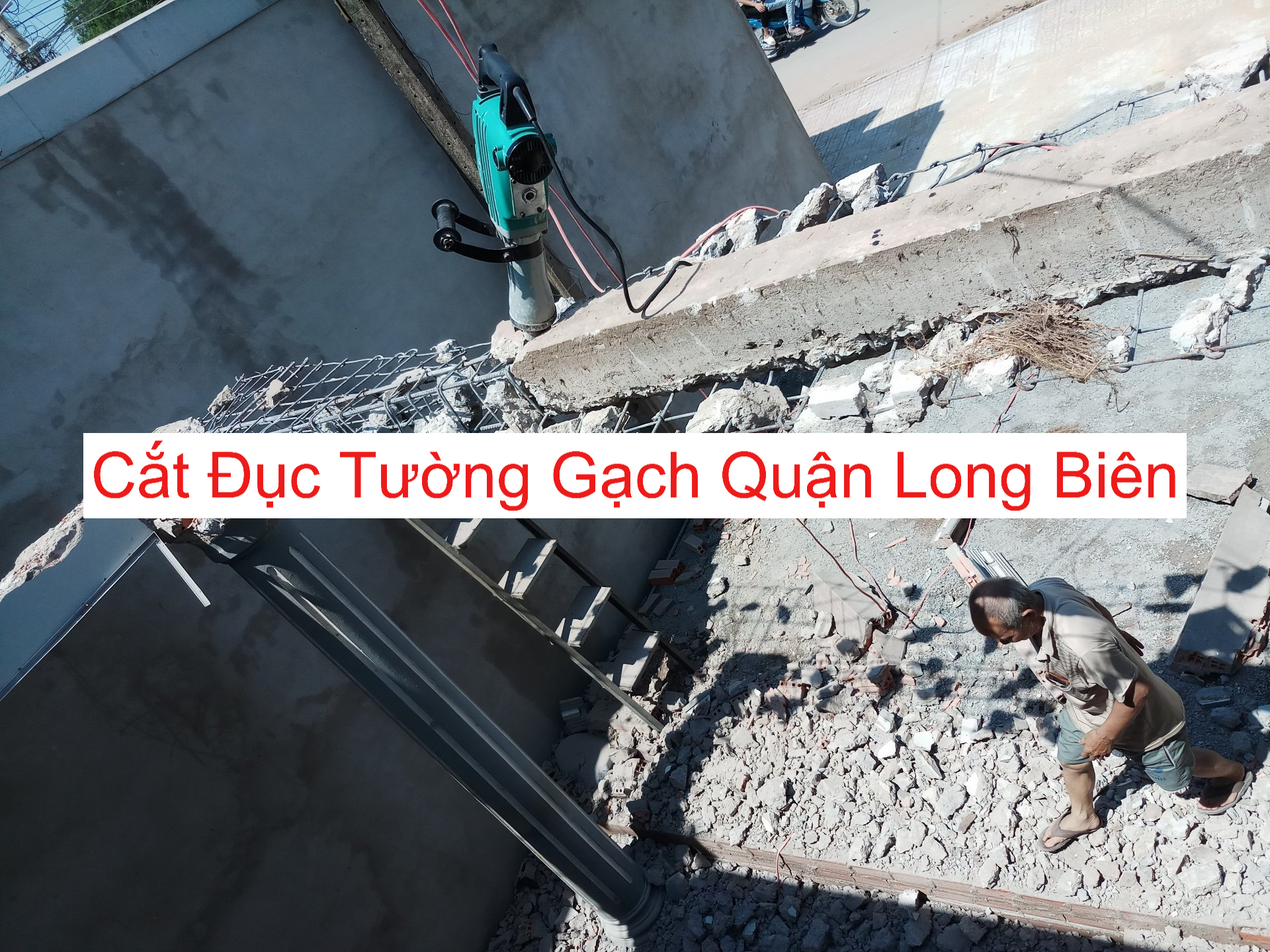 Cắt Đục Tường Gạch Quận Long Biên Cắt Đục Tường Gạch Quận Long Biên