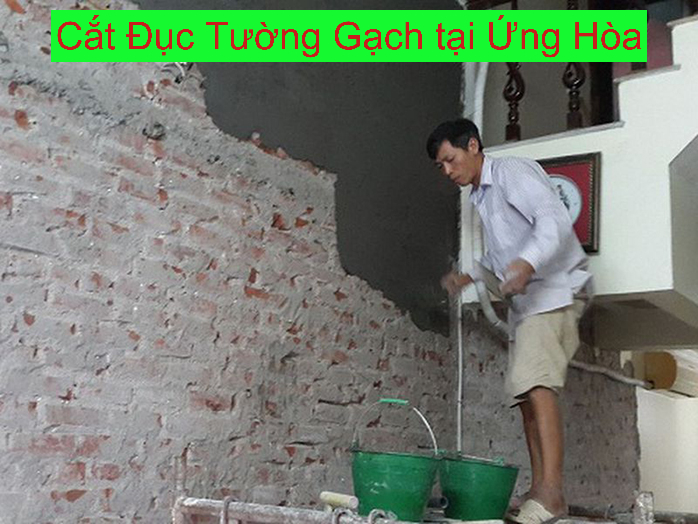 Cắt Đục Tường Gạch tại Ứng Hòa Cắt Đục Tường Gạch tại Ứng Hòa