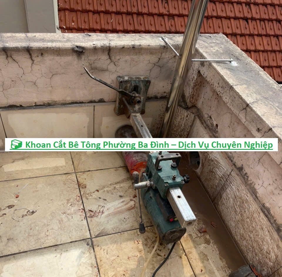 Khoan Cắt Bê Tông Ba Đình