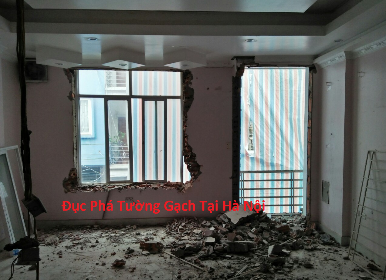 Đục Phá Tường Gạch Hà Nội