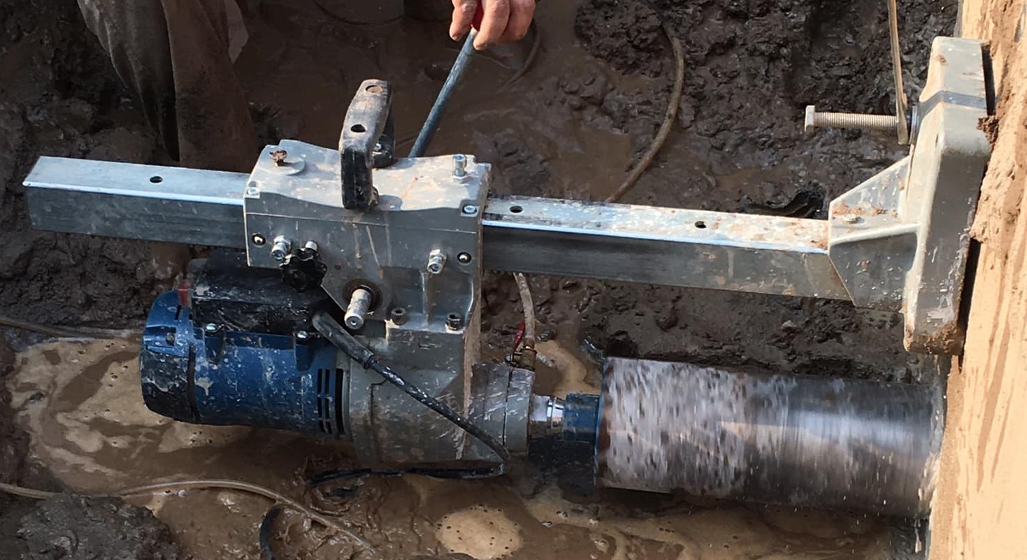 Khoan Rút Lõi Lỗ Điều Hòa