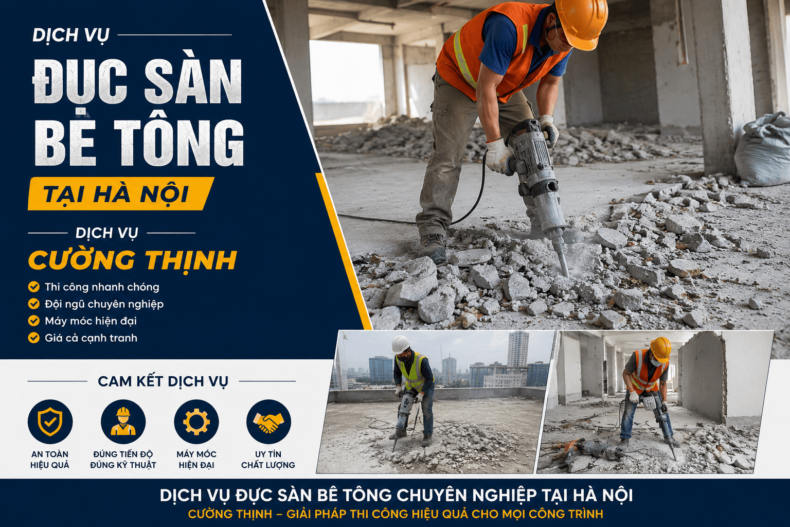 Đục Sàn Bê Tông