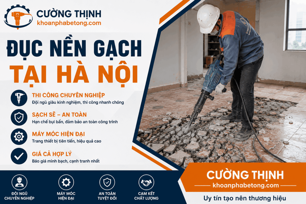 Khoan cắt bê tông Cường Thịnh