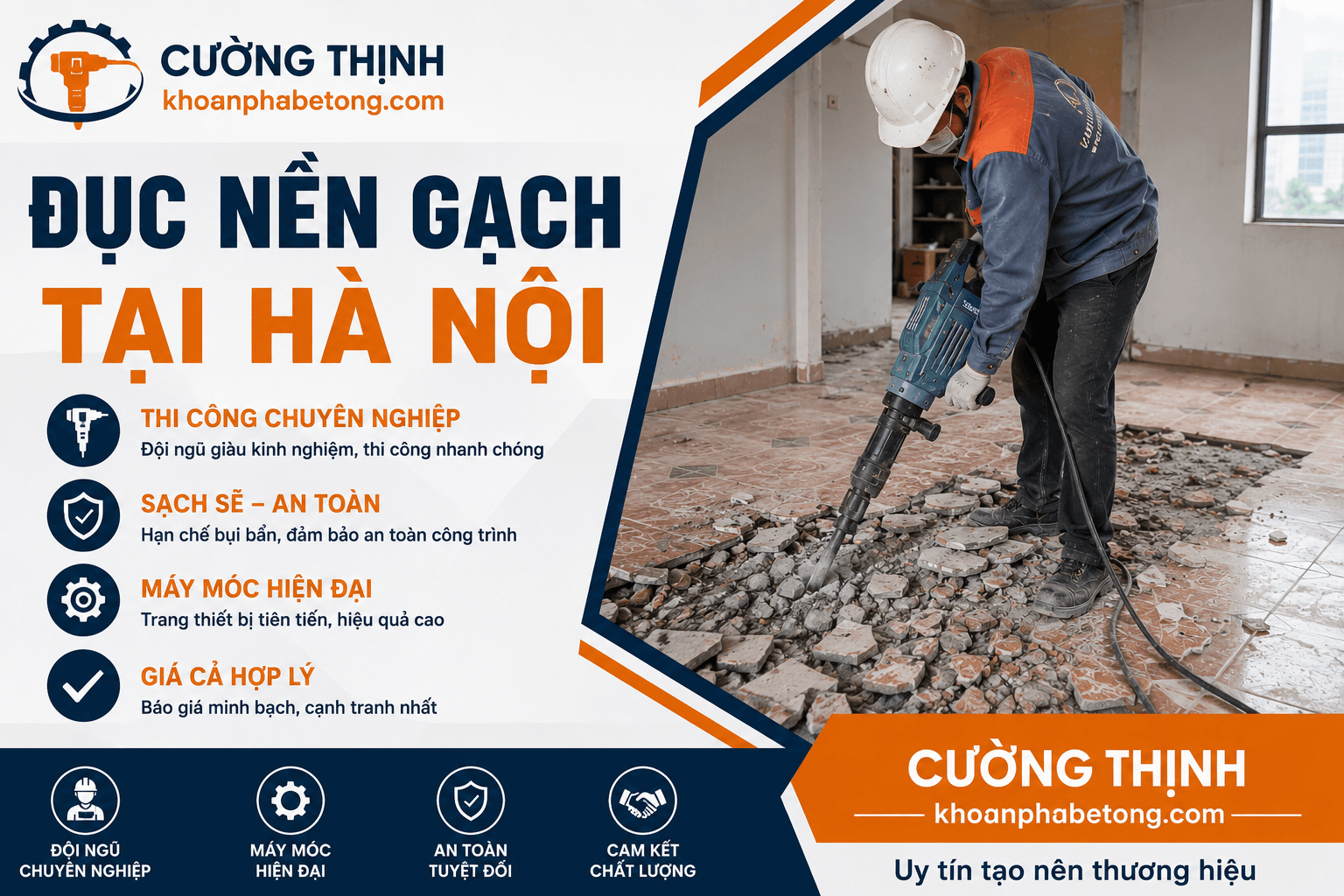 Khoan cắt bê tông Cường Thịnh