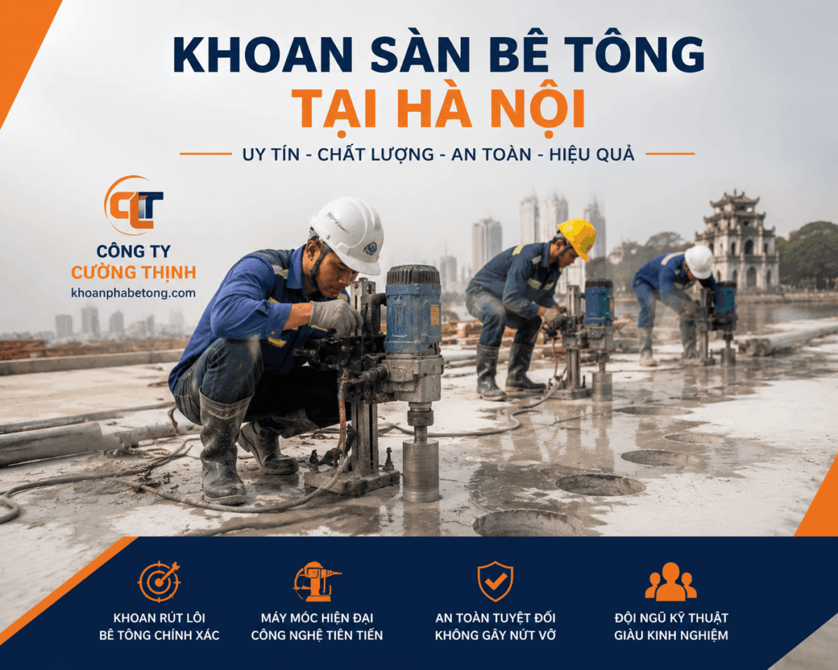 Khoan cắt bê tông Cường Thịnh